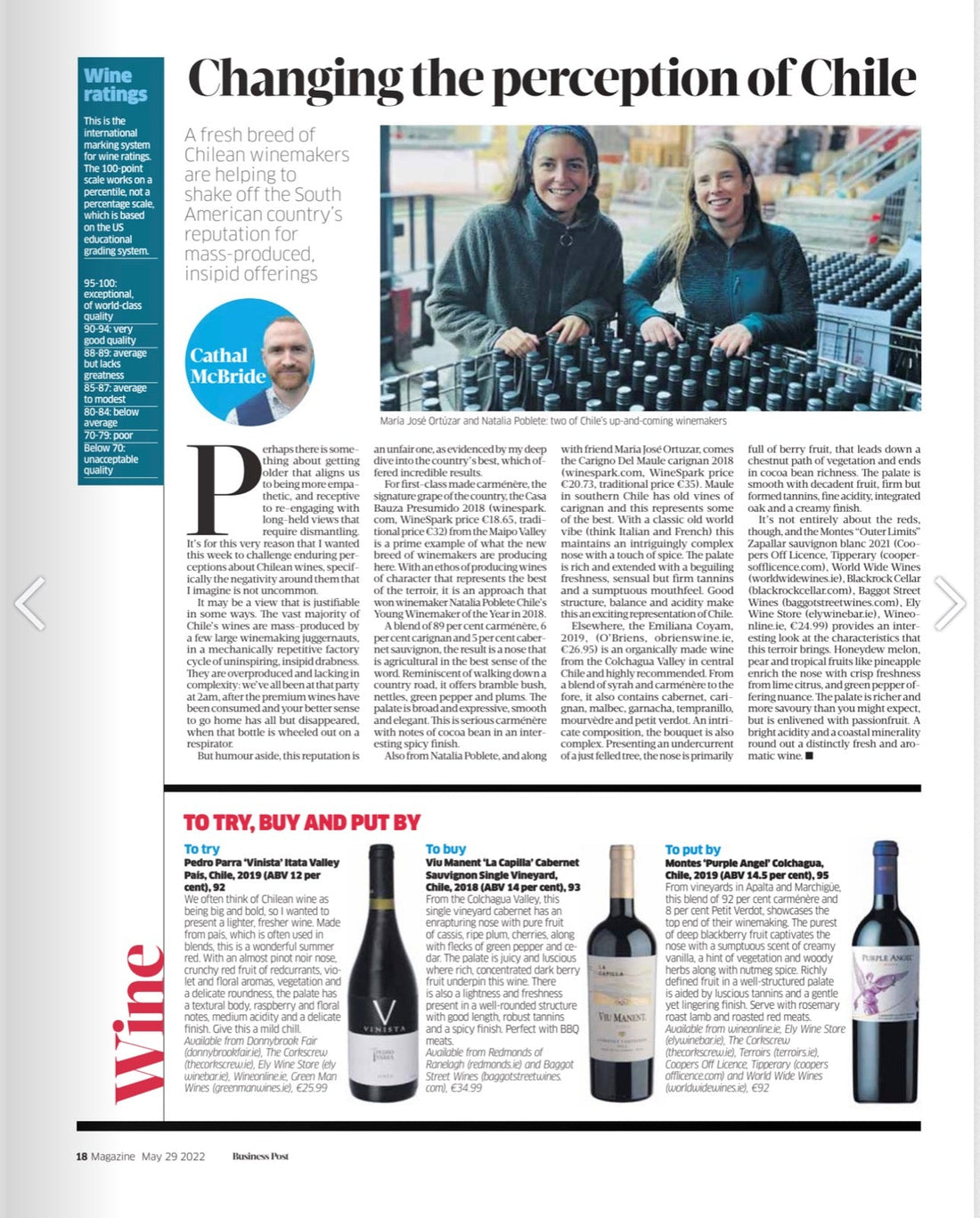 Changing the perception of Chile
