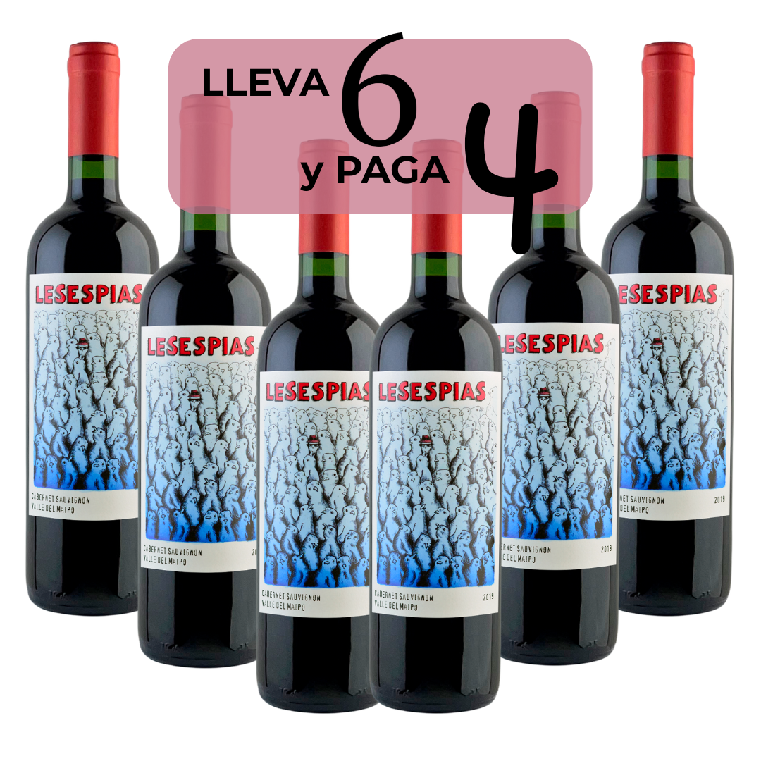 Les Espias Cabernet x6