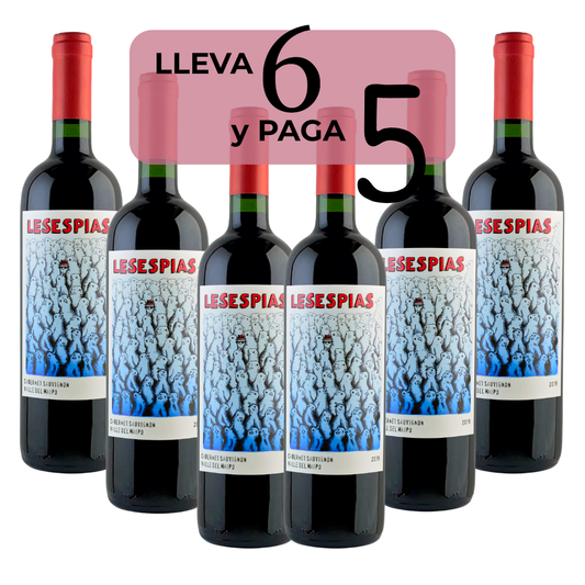 Les Espias Cabernet x6